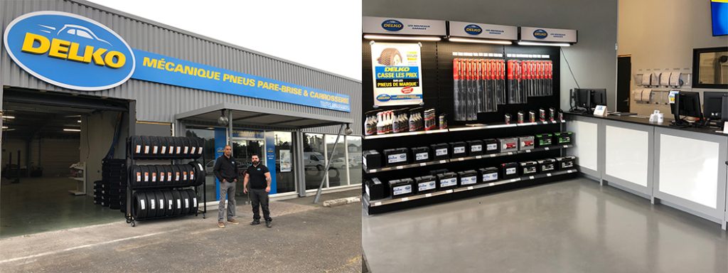 Nouveau garage Delko à Saint-Pardoux-du-Breuil