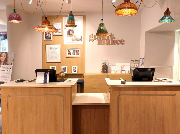 Intérieur boutique Grain de malice Laval