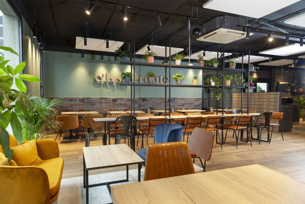 Intérieur restaurant class