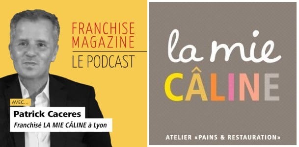 Patrick Caceres, franchisé La Mie Câline