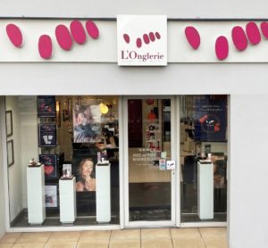 Devanture institut L’Onglerie d’Orvault