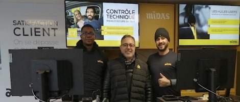 Midas inaugure un nouveau centre à Champigny-sur-Marne