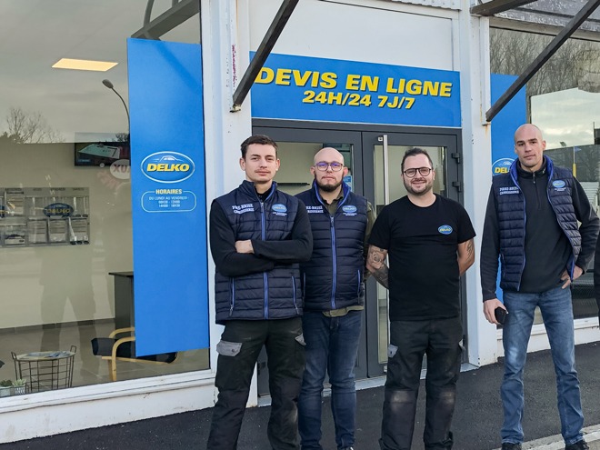 Equipe garage Delko de Saint Rémy