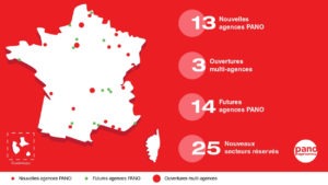 Nouvelles agences Pano Sign’Service en 2022