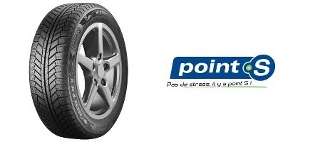 Le pneu « Point S Winter » allie qualité, sécurité et performances