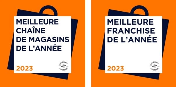 Weldom, trophée de Meilleure chaîne de magasins de l’année et le trophée de Meilleure franchise de l’année 2023