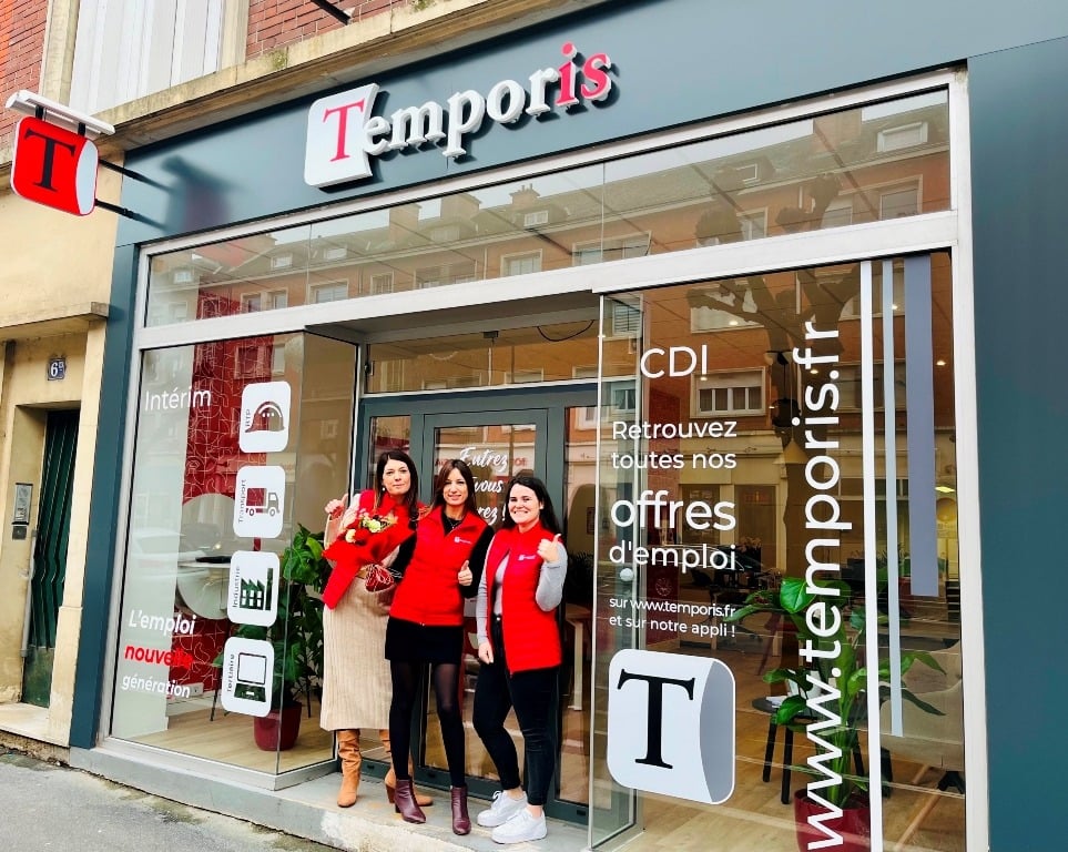 Fanny et Fabrice Rossi ouvrent leur 4ème agence franchisée Temporis à Châlons-en-Champagne