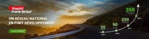 Rapid Pare-Brise, réseau national en fort développement