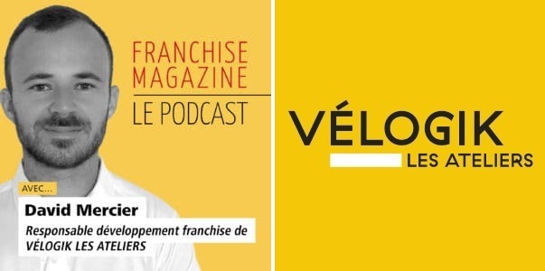 David Mercier, responsable développement franchise et animation chez Vélogik
