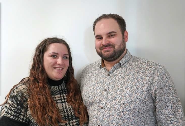 Émilie Argoin et Kilian Calvairac, franchisés La Mie Câline
