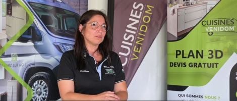 Interview de Mary-Lou Gubian, franchisée Cuisines Venidom
