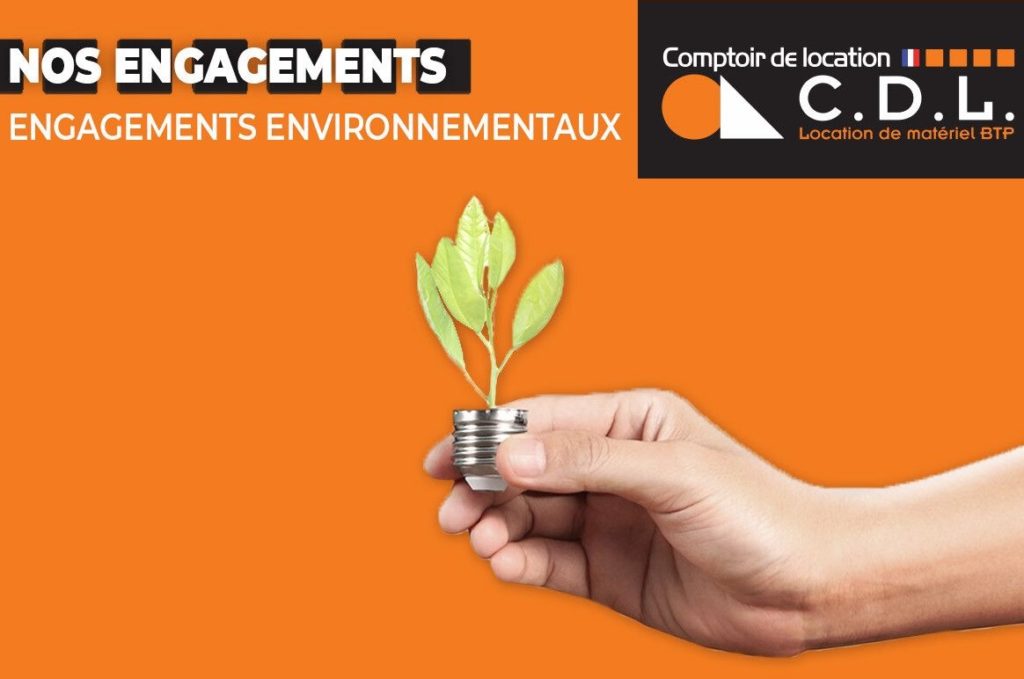 engagements environnementaux de Comptoir de Location