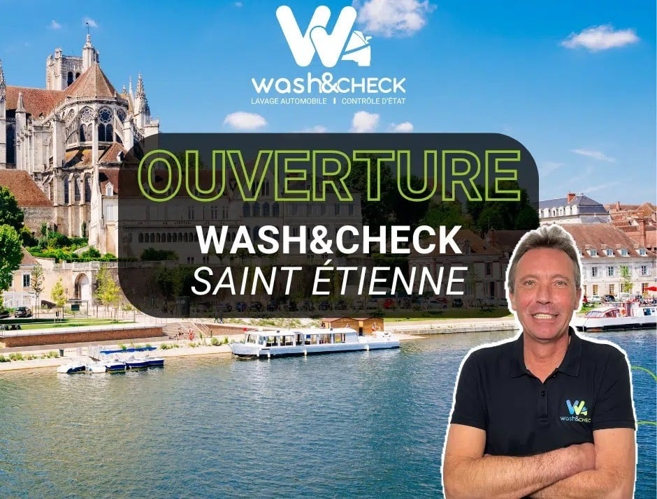 Bertrand Vassal, franchisé Wash&Check à Saint-Étienne