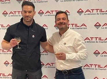Alexandre Vidal et Benoît Lahaye, franchise Attila
