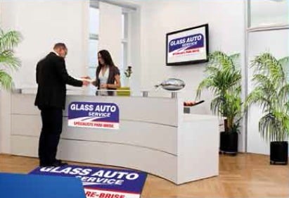 Intérieur centre Glass Auto Service