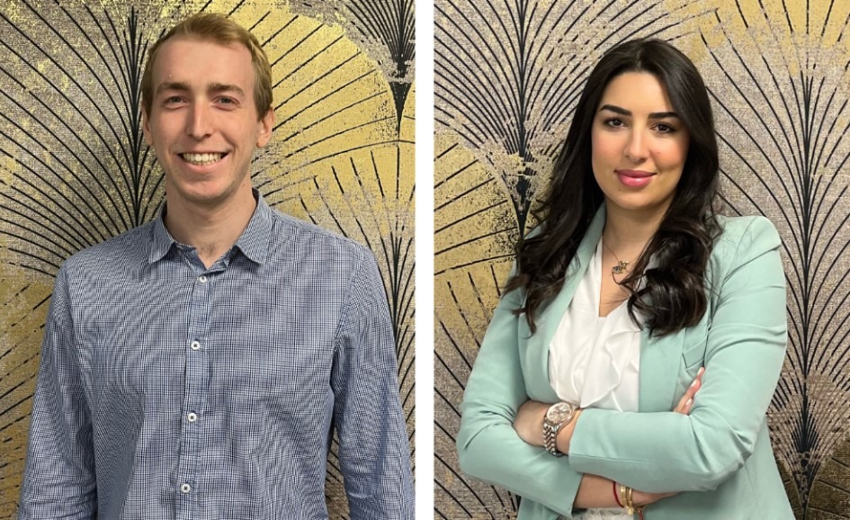 Simon Roelandt et Kaoutar El Boutini