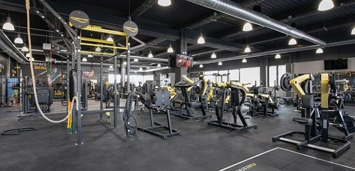 Intérieur club Fitness Park