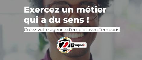 Temporis lance un nouveau site internet intérim-franchise