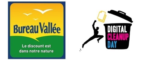 Bureau Vallée encourage le recyclage et le nettoyage numérique