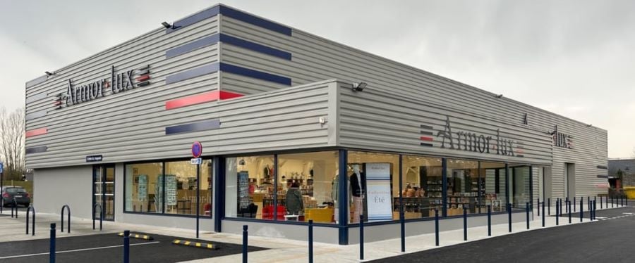 Devanture magasin Armor-Lux