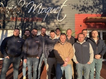 Les franchisés Daniel Moquet de la session de formation de janvier 2023