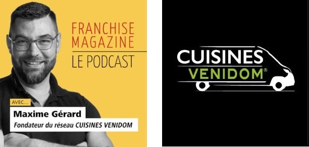 Maxime Gérard, fondateur de la franchise Cuisines Venidom