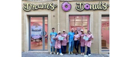 Le réseau Dreams Donuts a accumulé les ouvertures durant le 1er semestre 2023