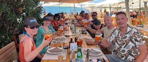 Des franchisés dietplus se réunissent à Ibiza