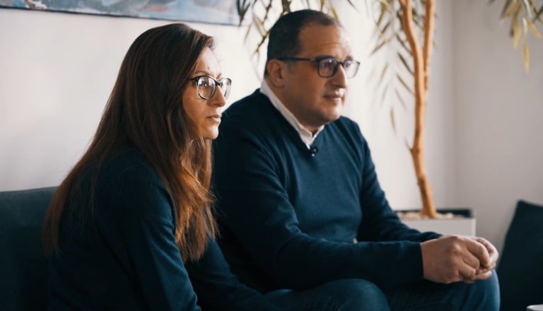 Nadia et Karim, franchisés Biocold Process