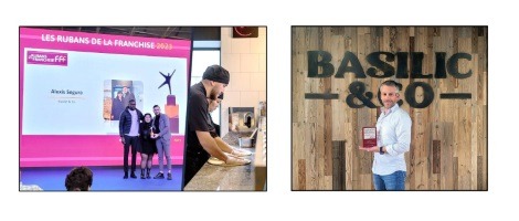 Le réseau Basilic & Co a reçu deux récompenses début 2023