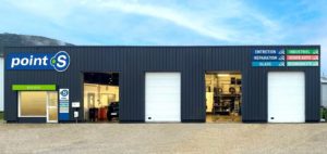 Devanture centre Point S