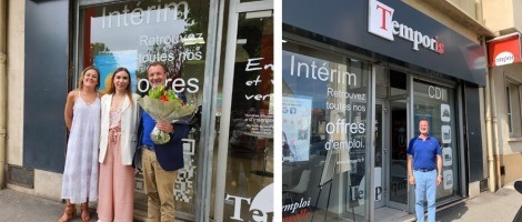 Reprise des agences Temporis d’Aubagne et de Marseille Sud par un nouveau franchisé