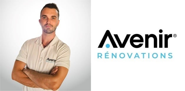 Flavien Tronci, franchisé Avenir Rénovations à la Seyne-sur-Mer