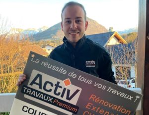 Pierre Vaudaine, franchisé Activ Travaux à Annecy