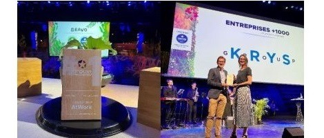 KRYS GROUP, N° 1 du classement HappyIndex®AtWork !