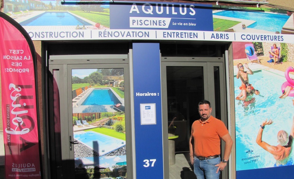 Adrien Surbier Prevost, concessionnaire Aquilus Piscines & Spas à Brignais