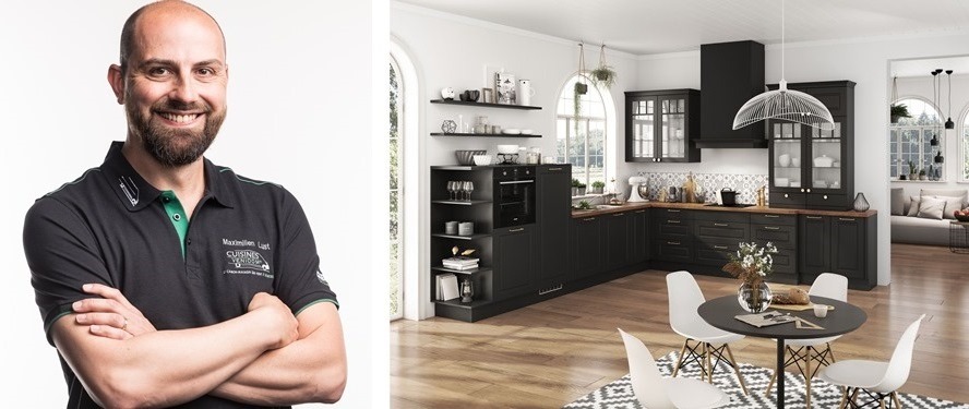 Maximilien Lust, franchisé Cuisines Venidom à Dunkerque
