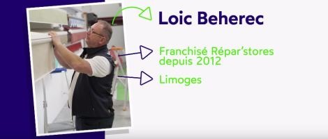 Témoignage de Loïc Beherec, franchisé Répar&rsquo;stores à Limoges depuis 2012