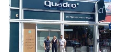 La franchise Quadro ouvre trois magasins en septembre