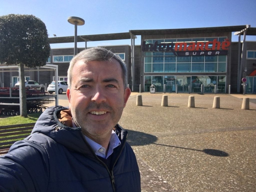 Antoine Grégoire, franchisé Intermarché de Bernières-sur-Mer