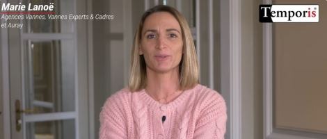 Interview de la franchisée Temporis, Marie Lanoë