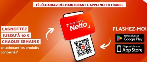 Netto fait profiter ses clients d’une carte de fidélité 100 % digitale