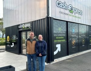 Élodie et Lionel Cessou, franchisé Cash Express