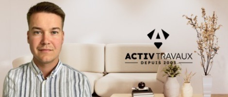 Focus sur Guillaume Le Mestric, franchisé Activ Travaux depuis juin dernier