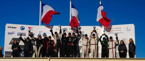 L&rsquo;équipe Atlantic Racing, soutenue par X&rsquo;pert Impact, monte sur le podium de la Course du Castellet – les 2 tours de l&rsquo;Horloge