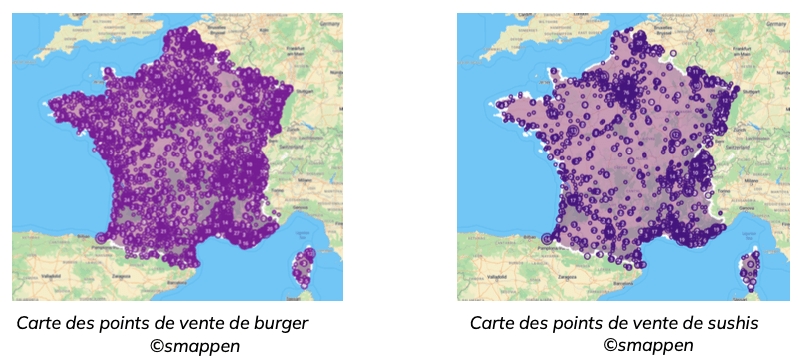 Les français sont-ils plutôt Burger ou Sushi ?