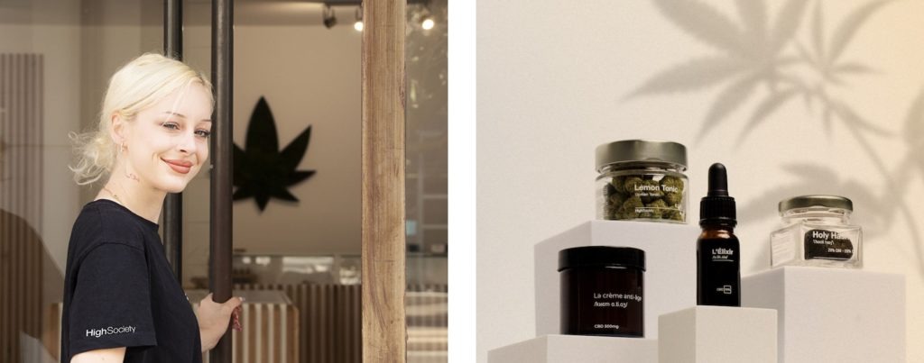 Entrée boutique HighSociety