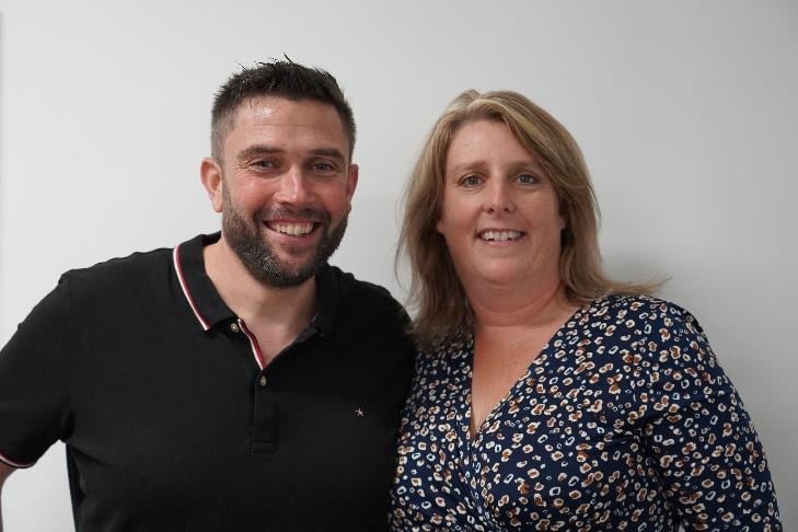 Laëtitia et Frédéric Dhaussy, franchisés La Mie Câline Verdun