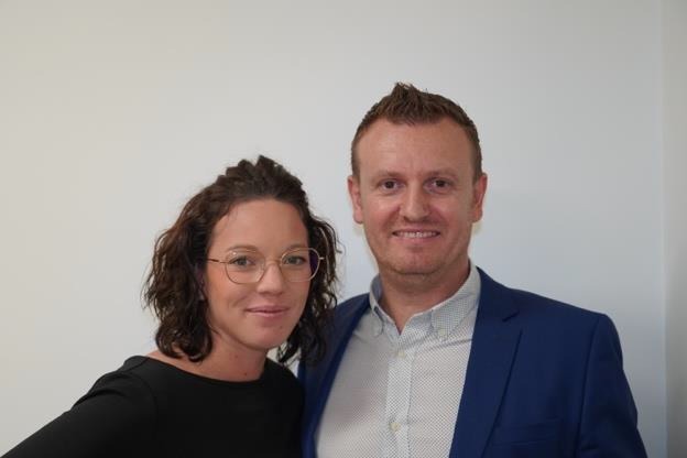 Nicolas Lohez et Anaïs Lohez, franchisés La Mie Câline Lille