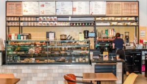 Intérieur Columbus Café & Co